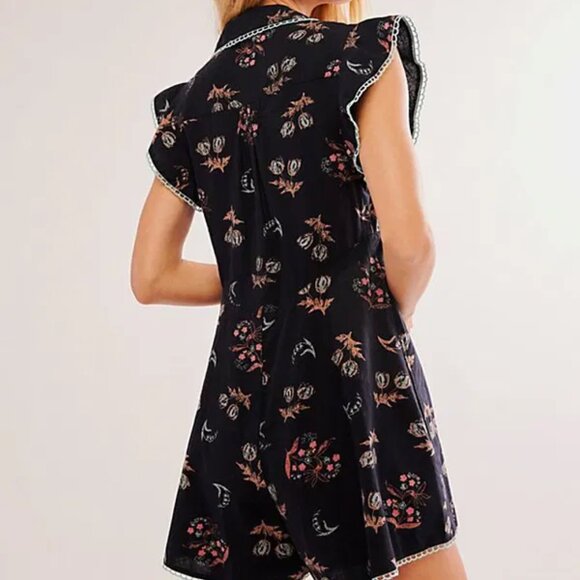 003 Free People Good Things Romper NWOT Size XS (2) - Picture 4 of 9